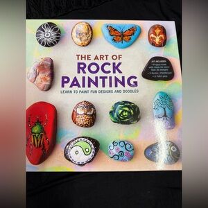 The Art of Rock Painting Kit - Learn to Paint Rocks Multicolor NEW in Box